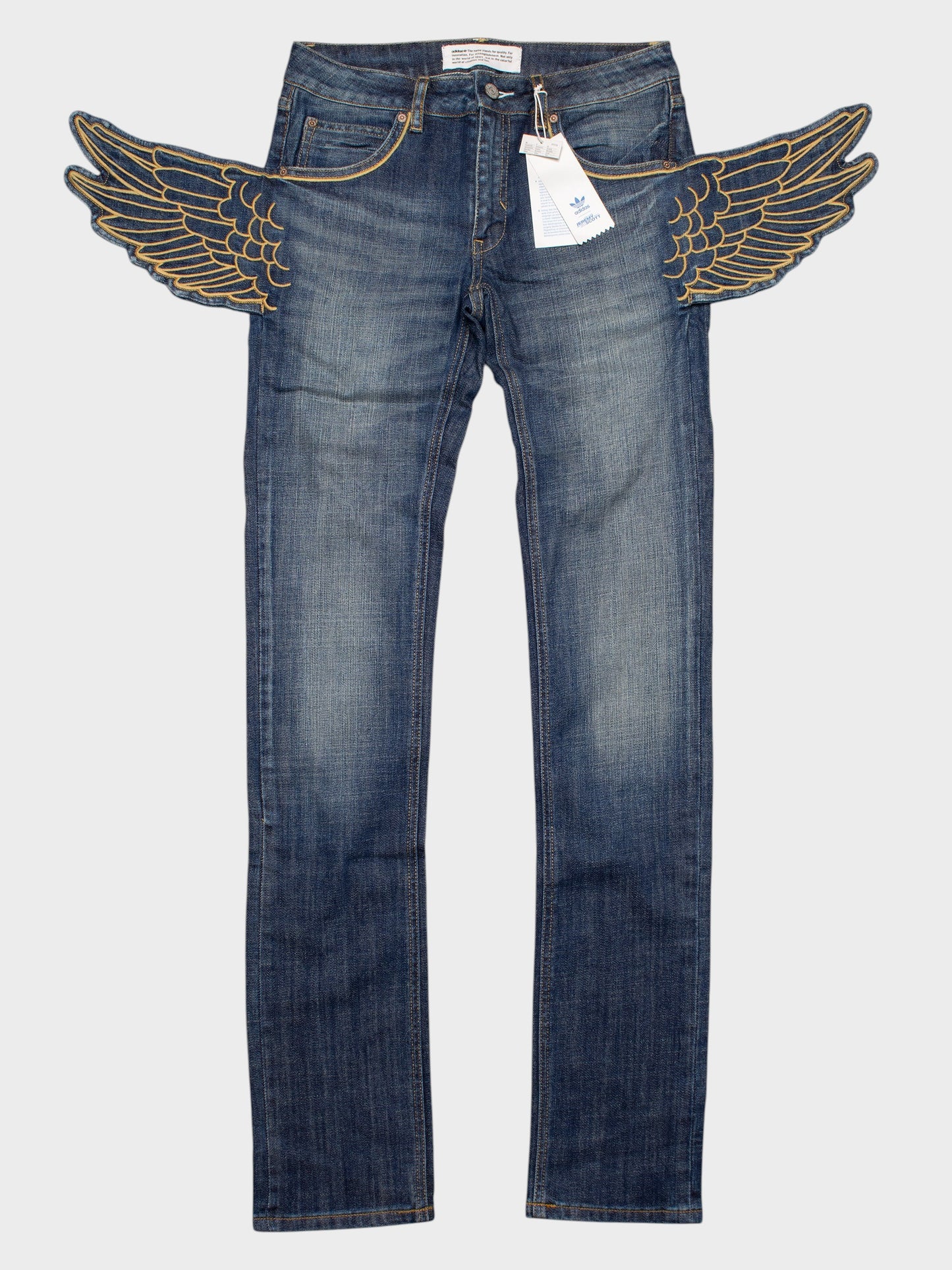 adidas Originals by Jeremy Scott A/W 2011 Wings Cupie JS skinny jeans - size 27