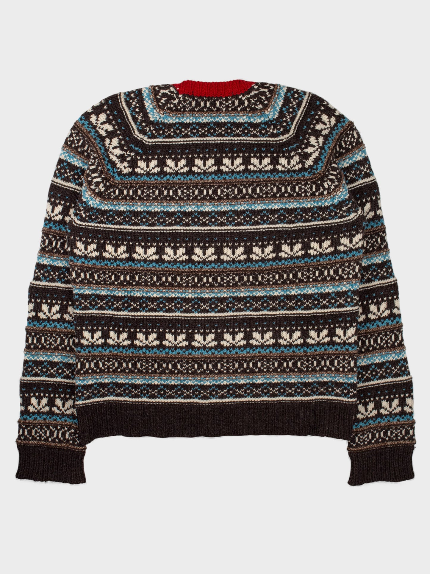 Junya Watanabe MAN - A/W 2003 - fair isle wool sweater - size S