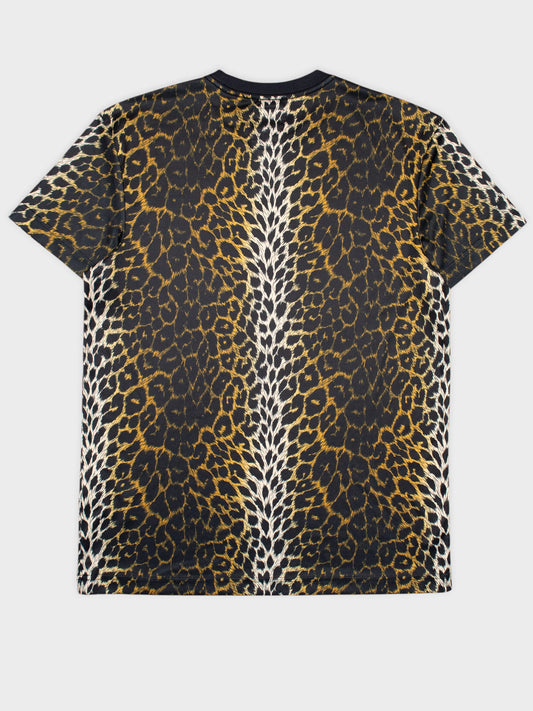 adidas Originals by Jeremy Scott - S/S 2014 - (sample) leopard print t-shirt - size M