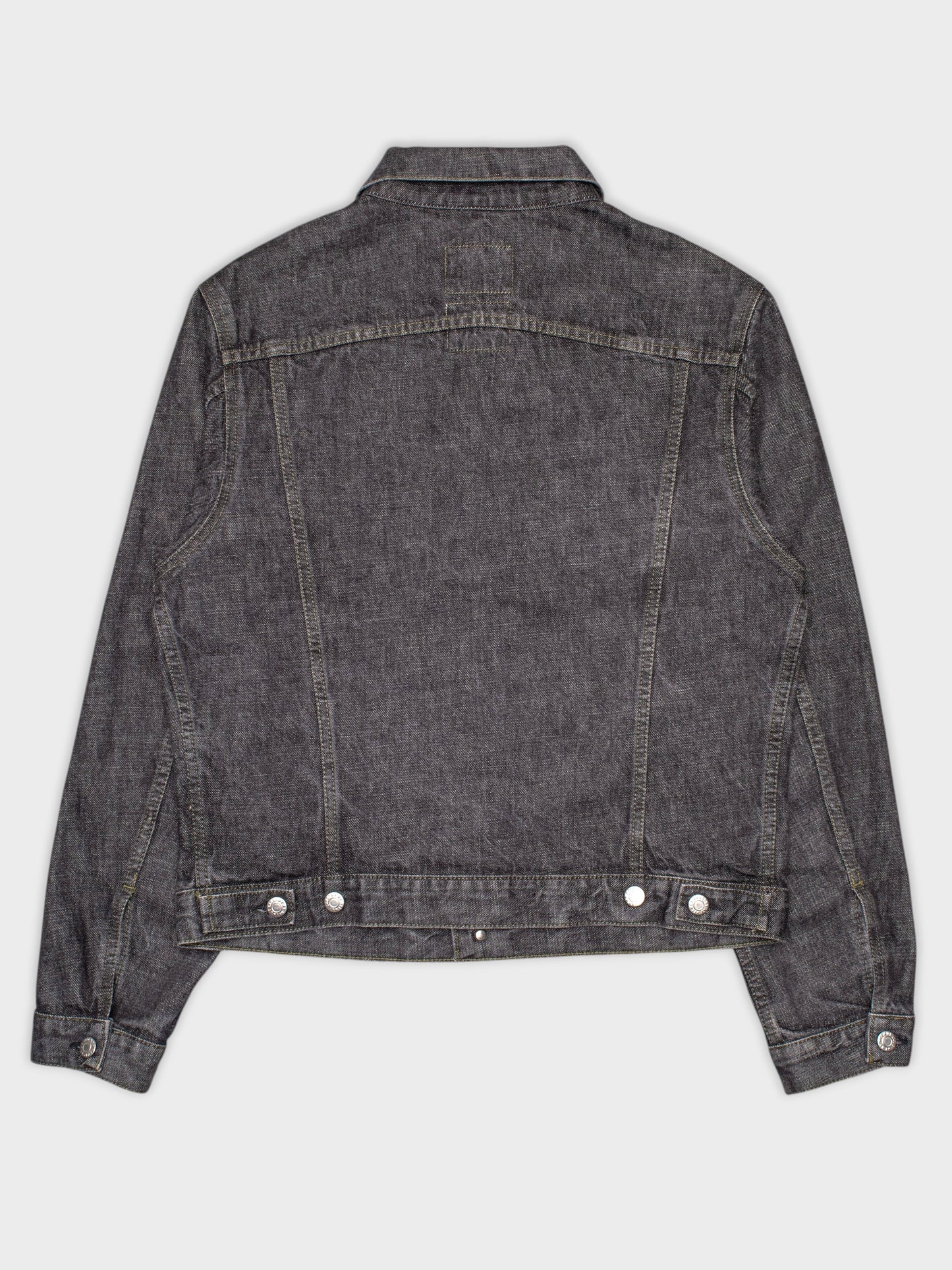 Helmut Lang - 2000s - Classic 1 Pocket denim jacket (dark grey) - size 48
