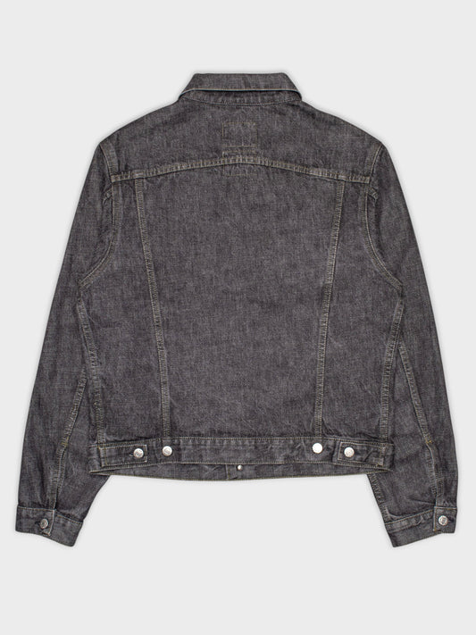Helmut Lang - 2000s - Classic 1 Pocket denim jacket (dark grey) - size 48
