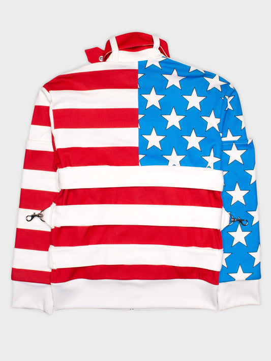 adidas Originals by Jeremy Scott - S/S 2012 - JS Stars & Stripes Track Top - men's size S