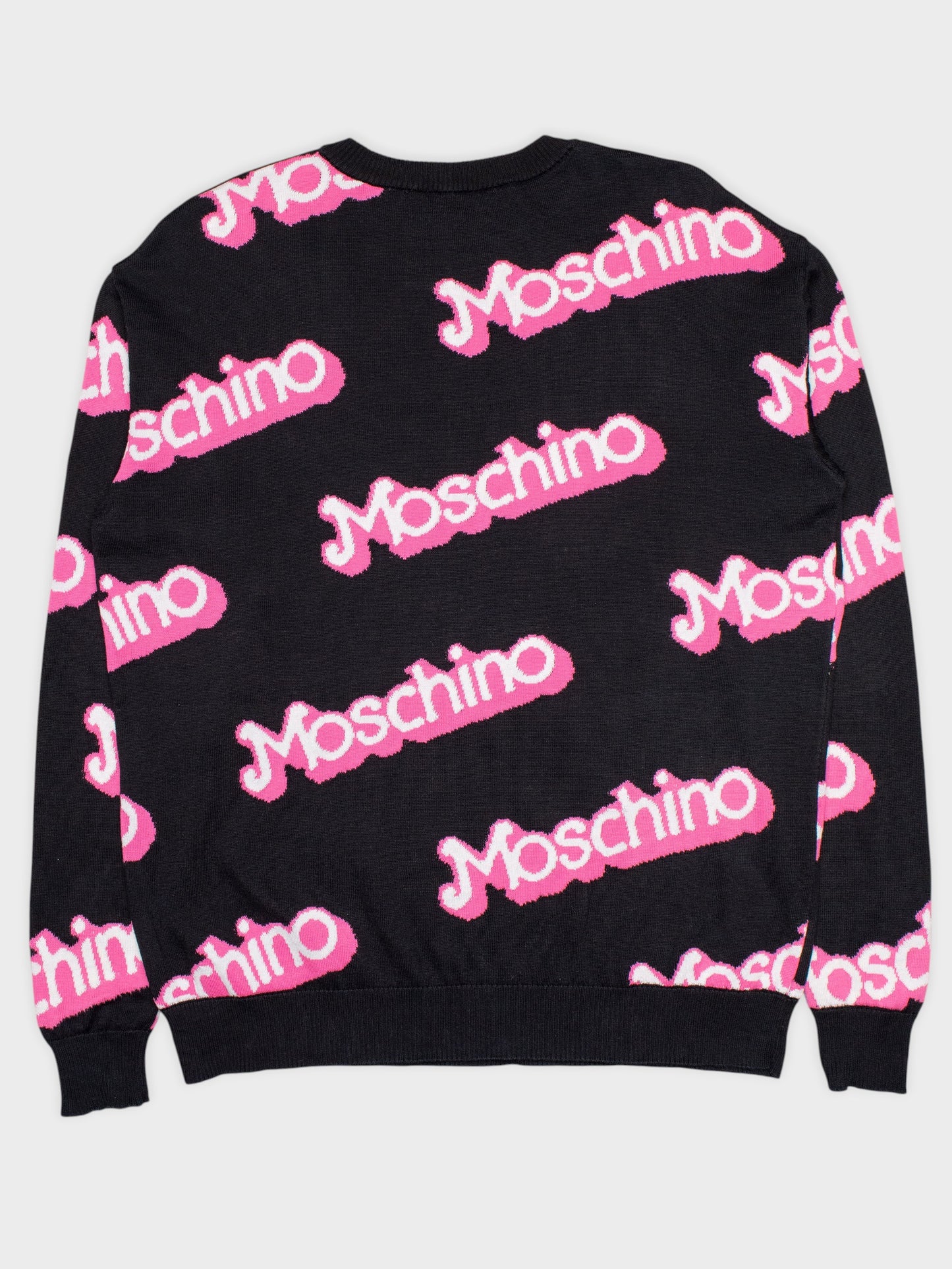 Moschino - S/S 2015 - Barbie oversized sweater (black) - women's size S