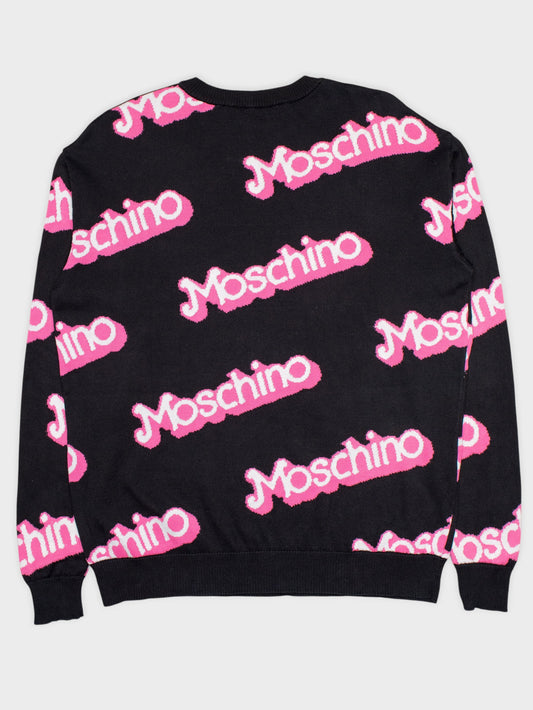 Moschino - S/S 2015 - Barbie oversized sweater (black) - women's size S