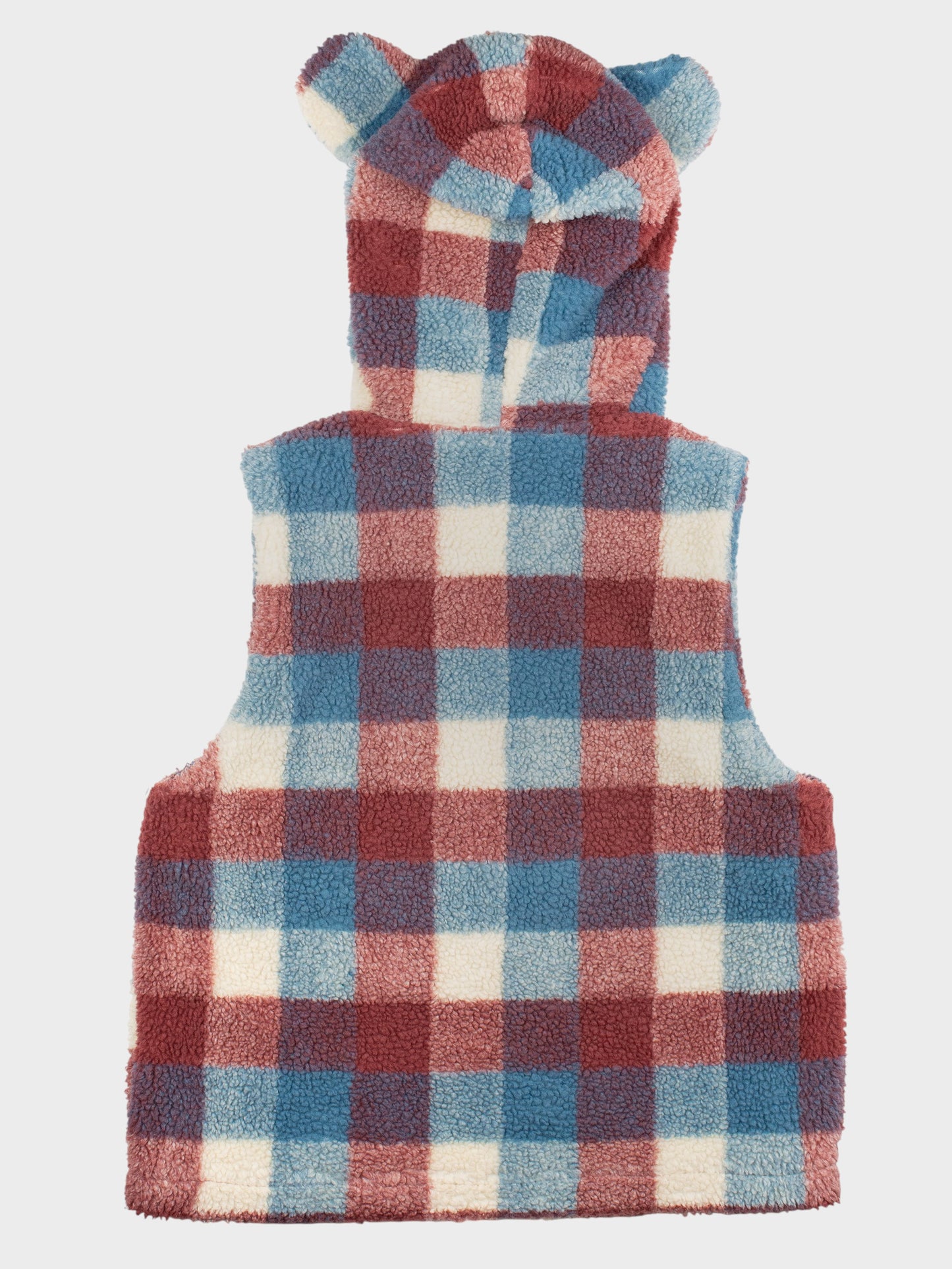 Né-net - bear ears sherpa vest - women's size 2