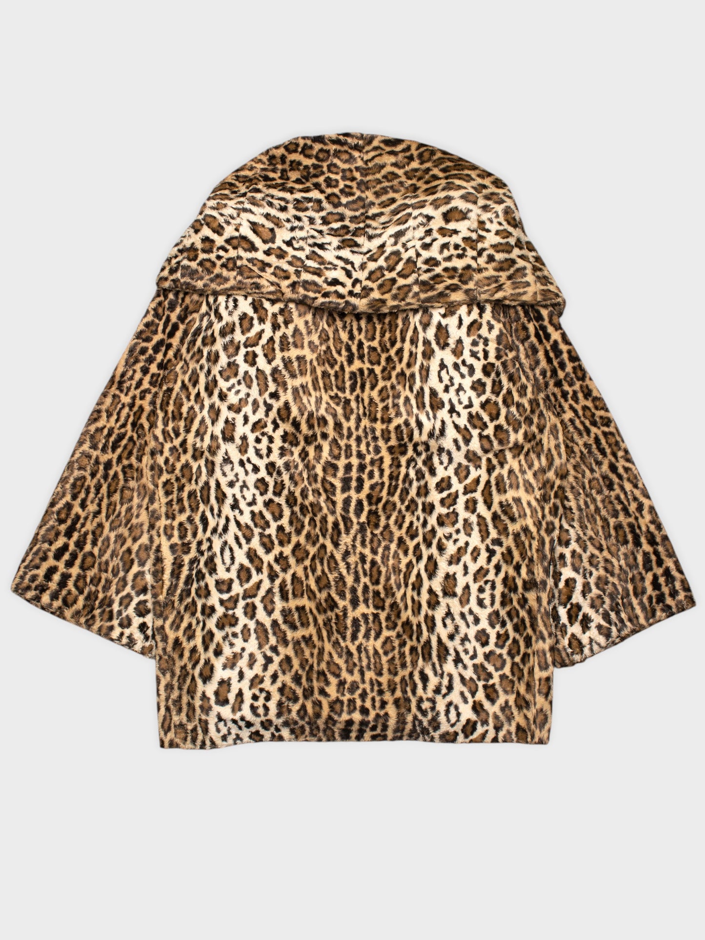 OMO Norma Kamali - (vintage) - leopard faux fur coat