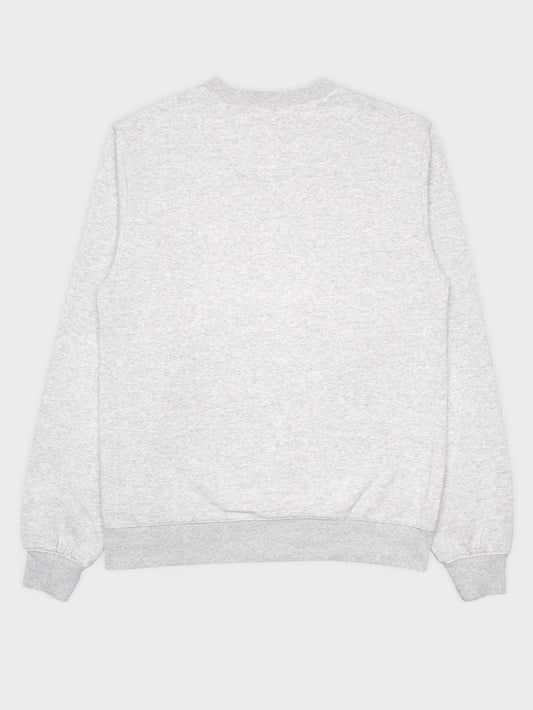 adidas Originals by Jeremy Scott - A/W 2010 - JS Melted Logo Sweatshirt (grey) - size S