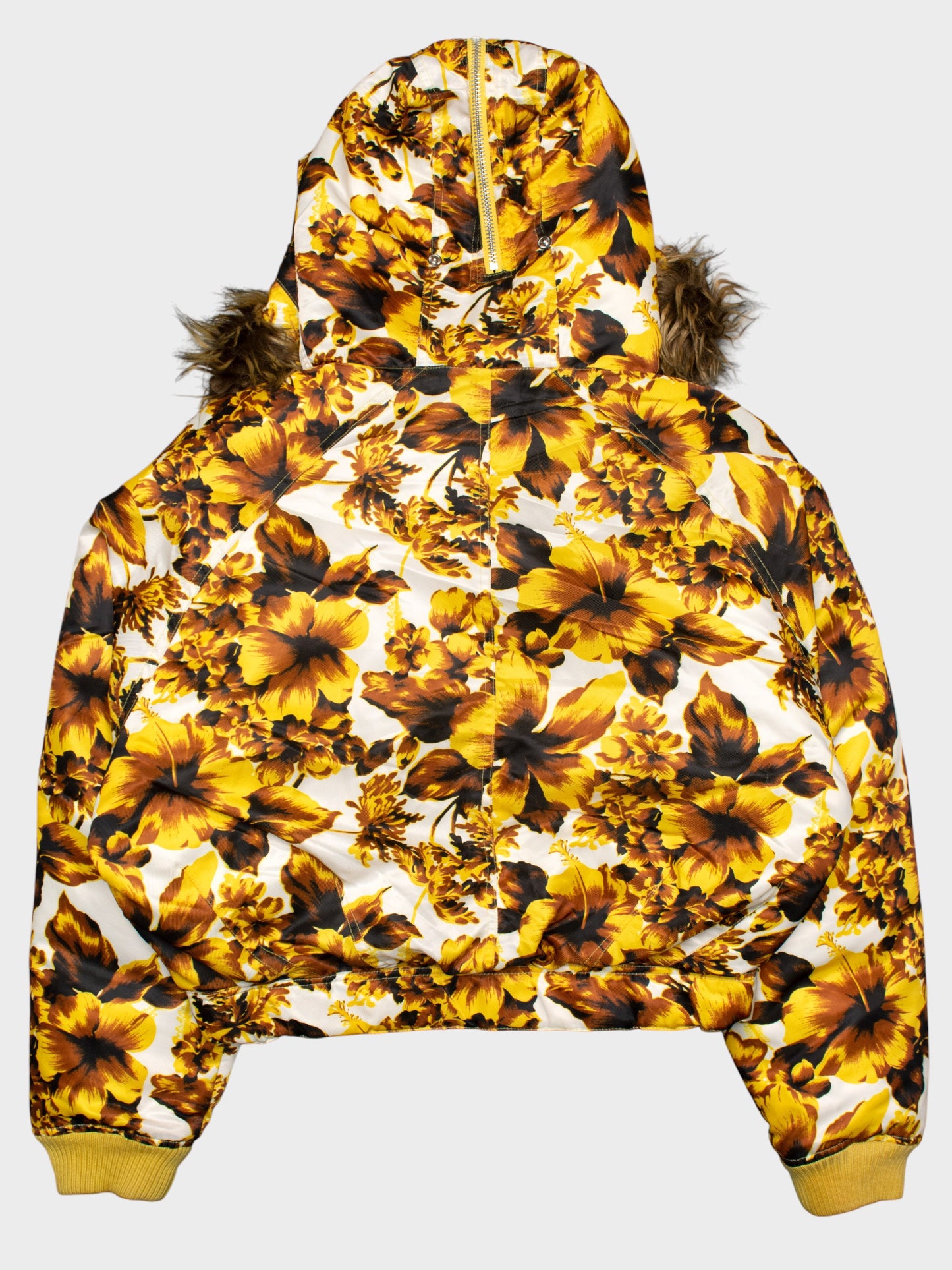 adidas Originals by Jeremy Scott - A/W 2013 - Golden Flower Down Jacket - size M