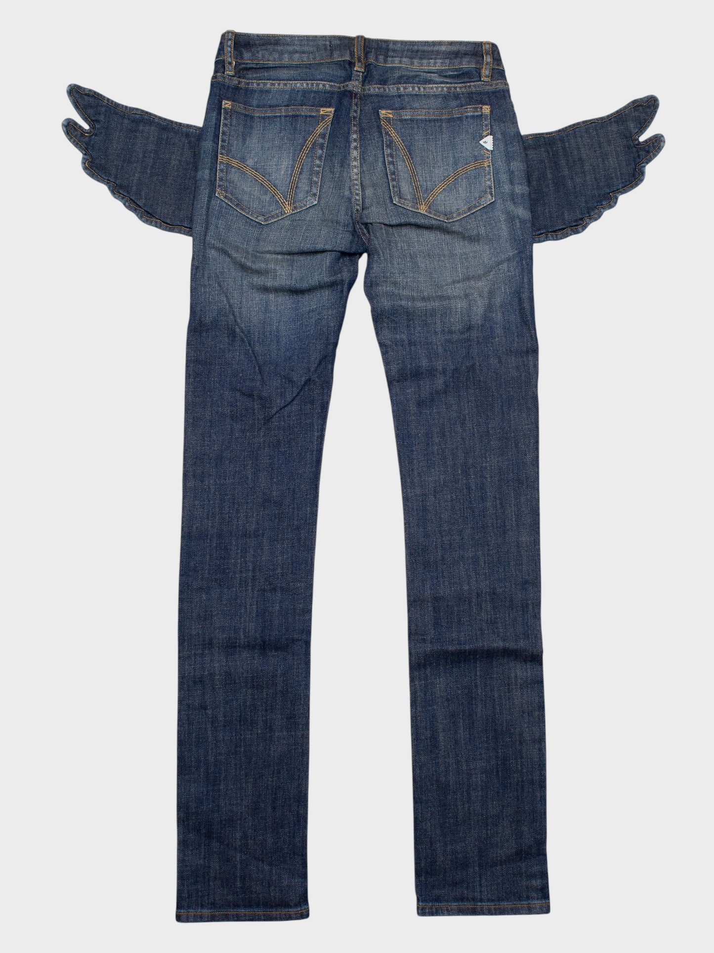 adidas Originals by Jeremy Scott A/W 2011 Wings Cupie JS skinny jeans - size 27