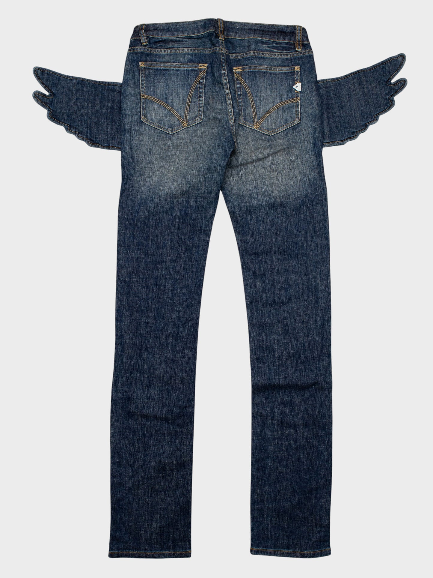 adidas Originals by Jeremy Scott A/W 2011 Wings Cupie JS skinny jeans - size 29