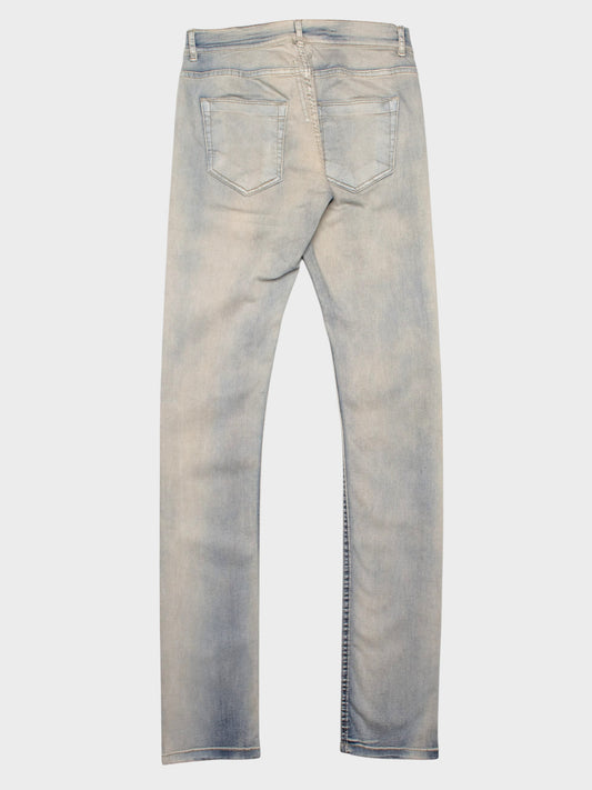 Rick Owens DRKSHDW - S/S 2015 - Detroit cut stretch cotton skinny fit jeans (Hustler Blue) - size 29