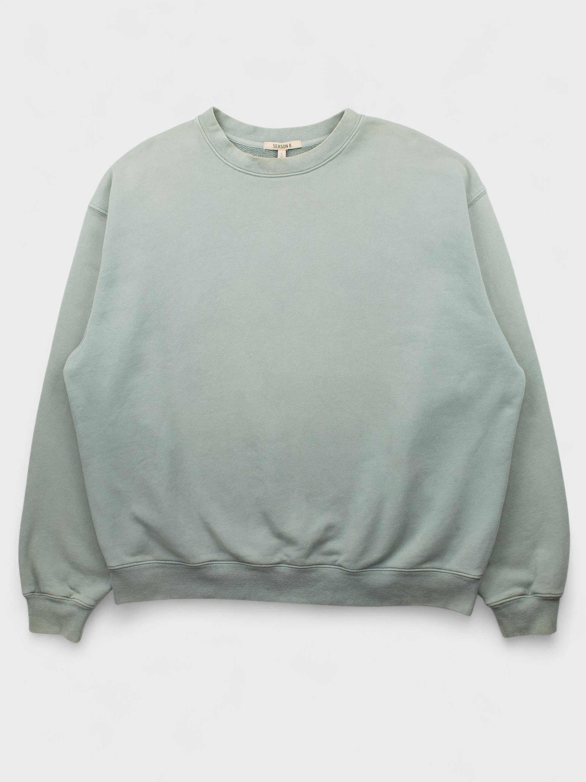 YZ6U2067 YEEZY SEASON 6 GLACIER CREWNECK