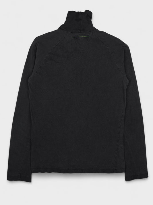 aestheticterrorists by WALTER - 2000s - men's mini logo turtleneck - size L