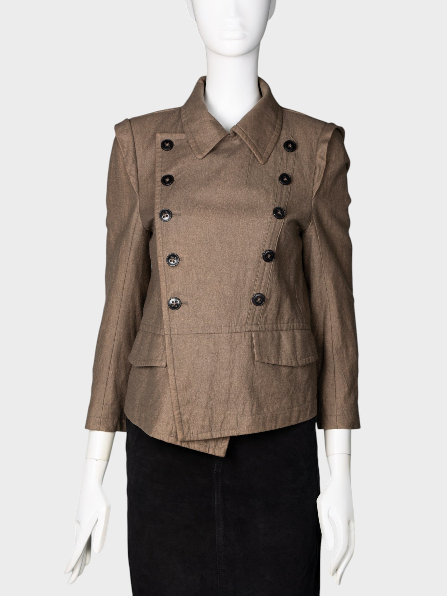 vintage Ann Demeulemeester double breast wool jacket - women's size 40