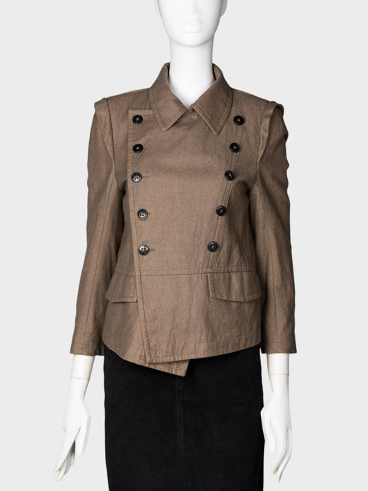 vintage Ann Demeulemeester double breast wool jacket - women's size 40